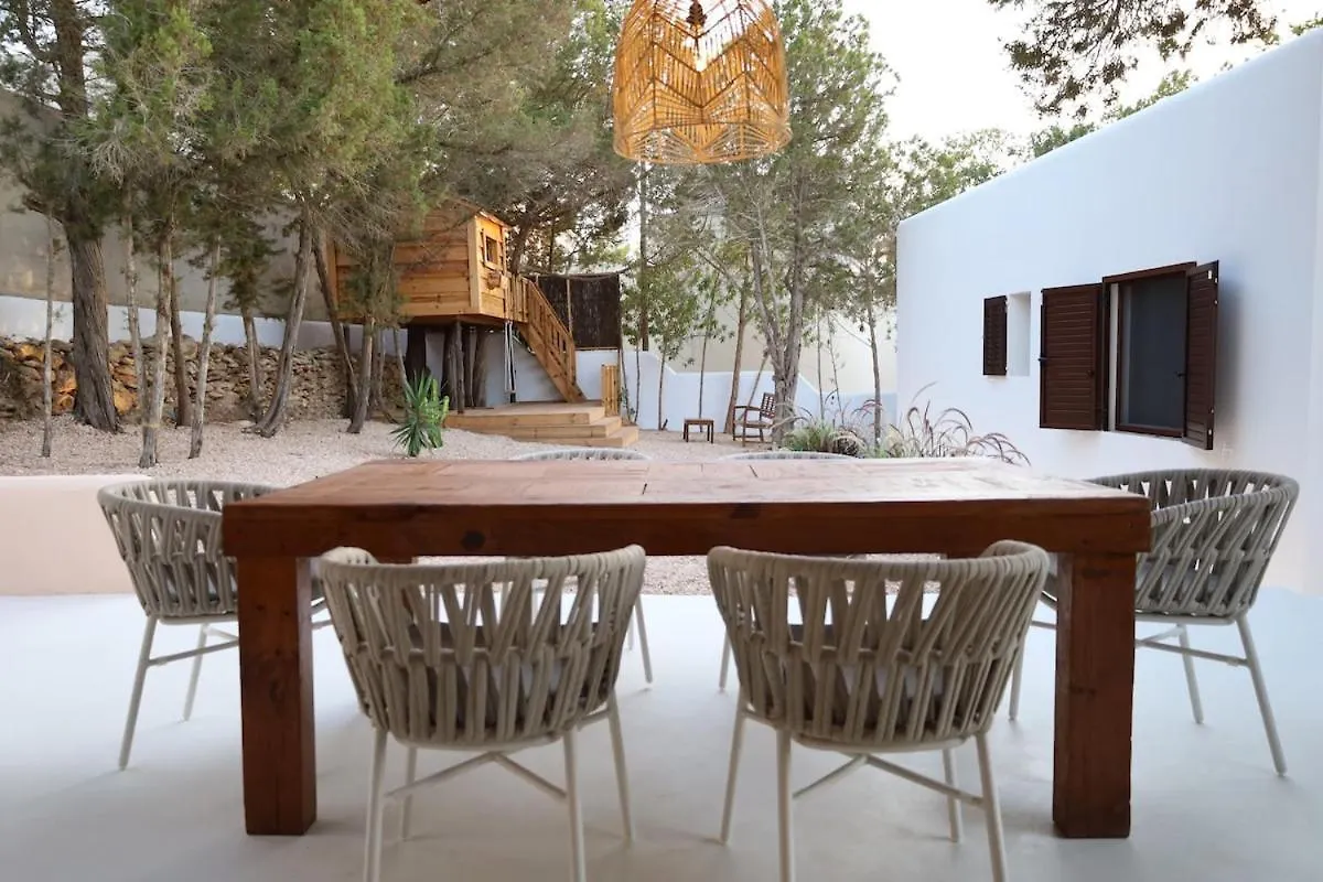 Villa Can Rafel Is A 5 Minute Walk From The Beach Amazing View Calm Area Renewed 100 Porcien On 2024 Pool Ac San José