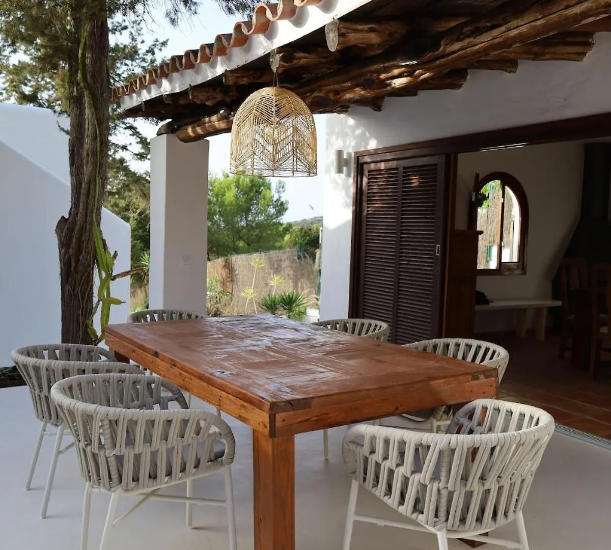 Villa Can Rafel Is A 5 Minute Walk From The Beach Amazing View Calm Area Renewed 100 Porcien On 2024 Pool Ac San José
